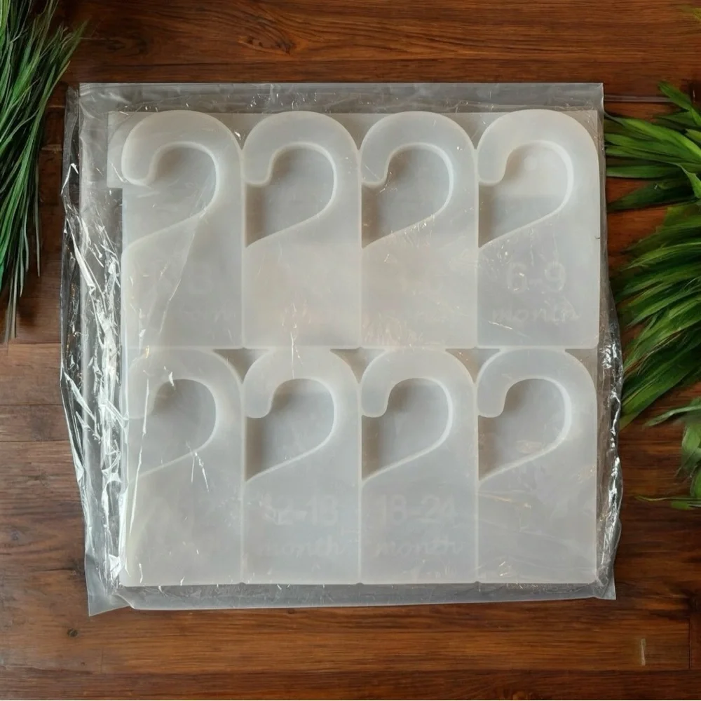 LET’S RESIN Baby Closet Divider Silicone Molds